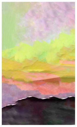 Print, Skies At Summit No.1, Angela Cameron