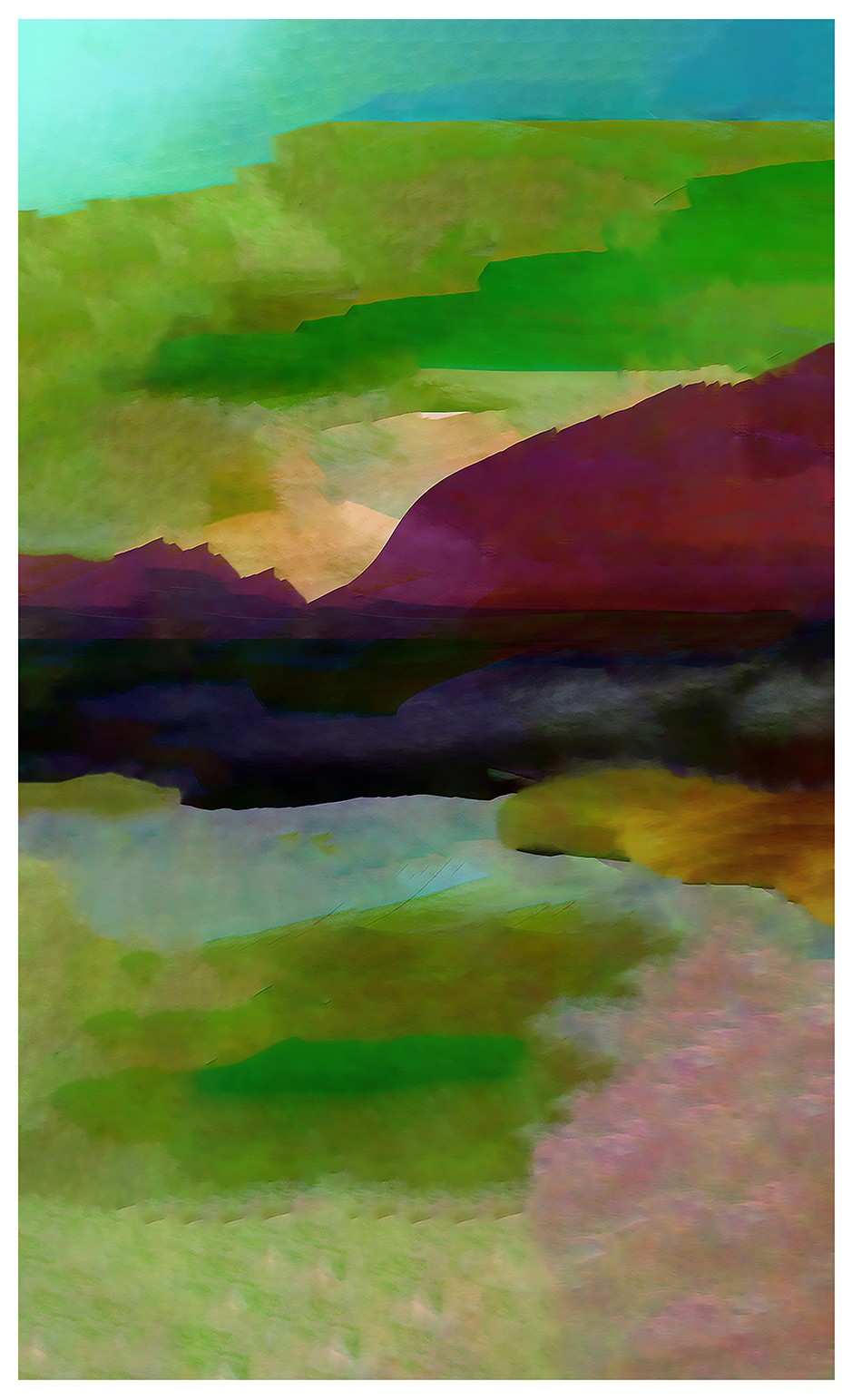 Angela Cameron, Spring Terrain Angela Cameron, Spring Terrain