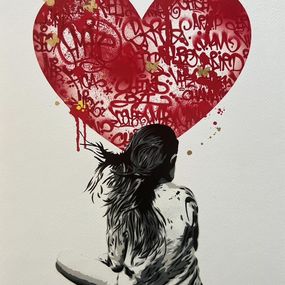 Print, Dreams - Graffiti Tag (Red), Alessio-B