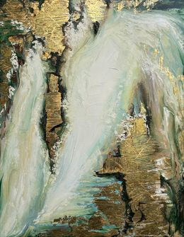 Peinture, Golden Cascade, Narine Vardanyan