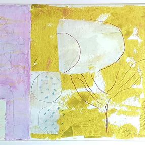 Gemälde, Contemporary French Abstract Expressionist, Christian Manoury
