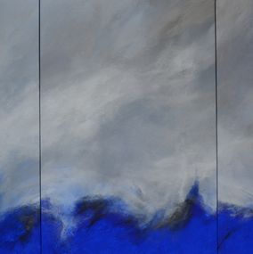 Painting, Terre échappée XXIV à XXVI, Philippe Jacquard