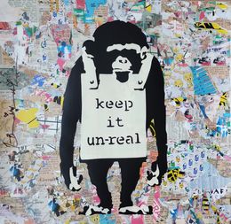 Painting, Keep it Unreal, Mr Brainwash
