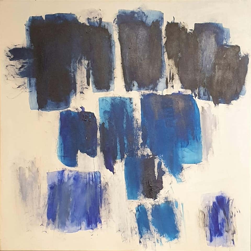 Christian Manoury, Large Contemporary French Abstract Expressionist Christian Manoury, Large Contemporary French Abstract Expressionist