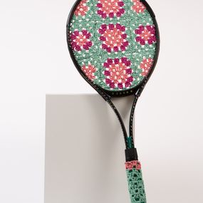 Sculpture, Jeu double en rose, Sophie Inard