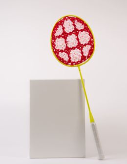 Sculpture, Small jeu en rouge, Sophie Inard