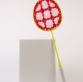Sculpture, Small jeu en rouge, Sophie Inard