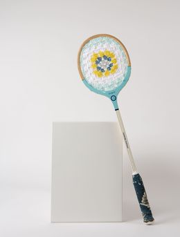 Sculpture, Small jeu en jaune, Sophie Inard