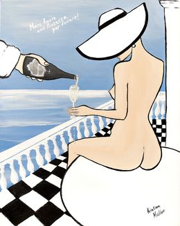 Peinture, Coast Italiana: More Amore and Prosecco, per favore!, Kristina Mallen