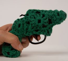 Sculpture, Granny Shot en Vert, Sophie Inard