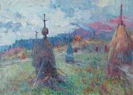 Peinture, Haycocks. Pylypets, Oleksandr Khrapachov