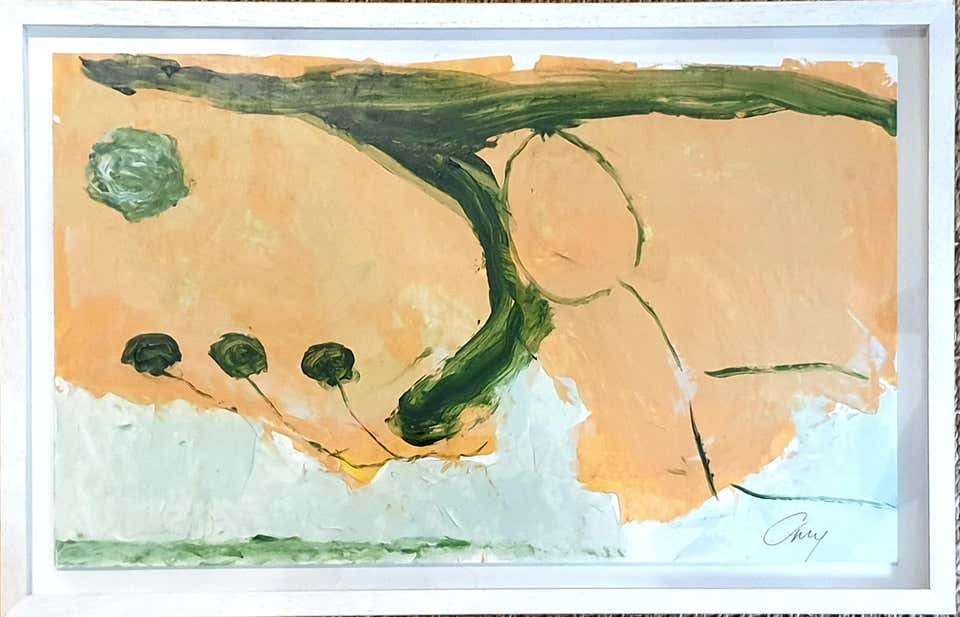 Christian Manoury, Contemporary Abstract Expressionist Landscape Christian Manoury, Contemporary Abstract Expressionist Landscape