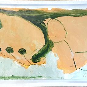 Gemälde, Contemporary Abstract Expressionist Landscape, Christian Manoury