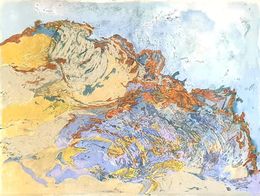 Fine Art Drawings, La Vague (The Wave), Francis Besson