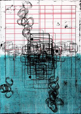 Fine Art Drawings, Entropy Zone 4., Petr Strnad