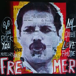 Gemälde, Freddie Mercury news, Spaco