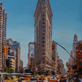 Gemälde, Flatiron in Motion, Marco Barberio