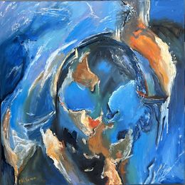 Peinture, Aurora Borealis, Olga McNamara