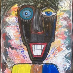 Gemälde, Tête pleine, Eric Doisy