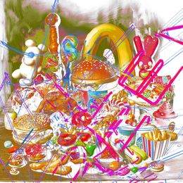 Print, Fast food series #1, Diane Grant