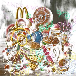 Print, Fast food series #3 - Candy and more, Diane Grant