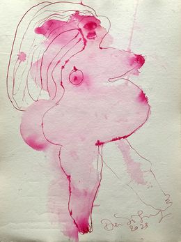 Fine Art Drawings, Venus Garance 2, Brigitte Derbigny