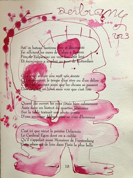 Fine Art Drawings, Venus Poésie page 18, Brigitte Derbigny
