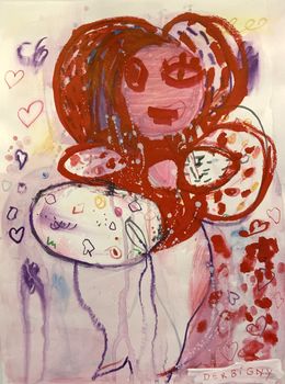 Fine Art Drawings, Venus couleur, Brigitte Derbigny