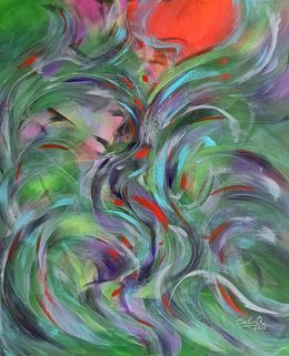 Peinture, New blooming, Anna Selina