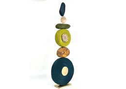 Sculpture, Color block #11, Anne Ghez