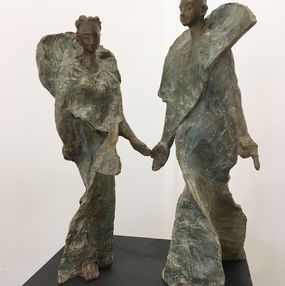 Sculpture, Le roi et la reine, Sophie Mathilde Tauss