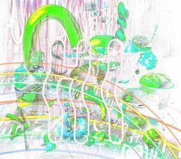 Print, Fast food series #6 - Hi, Diane Grant
