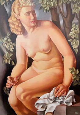 Peinture, Suzanne - (based on T. Lempicka), Viktor Konotopsky