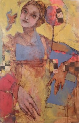 Peinture, Ballon, Diane Rosaz