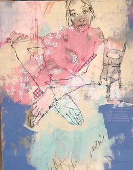 Painting, Mains Croisees, Diane Rosaz