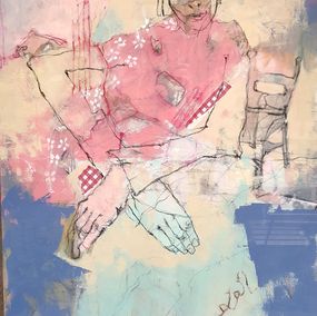 Painting, Mains Croisees, Diane Rosaz