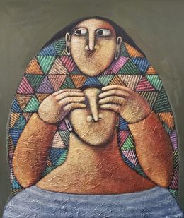 Painting, Hidden Emotions, Liana Asatryan
