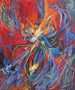 Peinture, When I Drowned in Silence, Olga McNamara