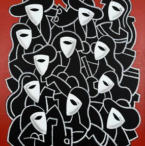 Painting, Le bal de wynwood, Skepa