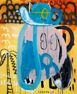 Painting, Le shérif de South beach, Skepa