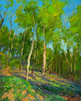 Peinture, Spring forest, Alisa Onipchenko-Cherniakovska