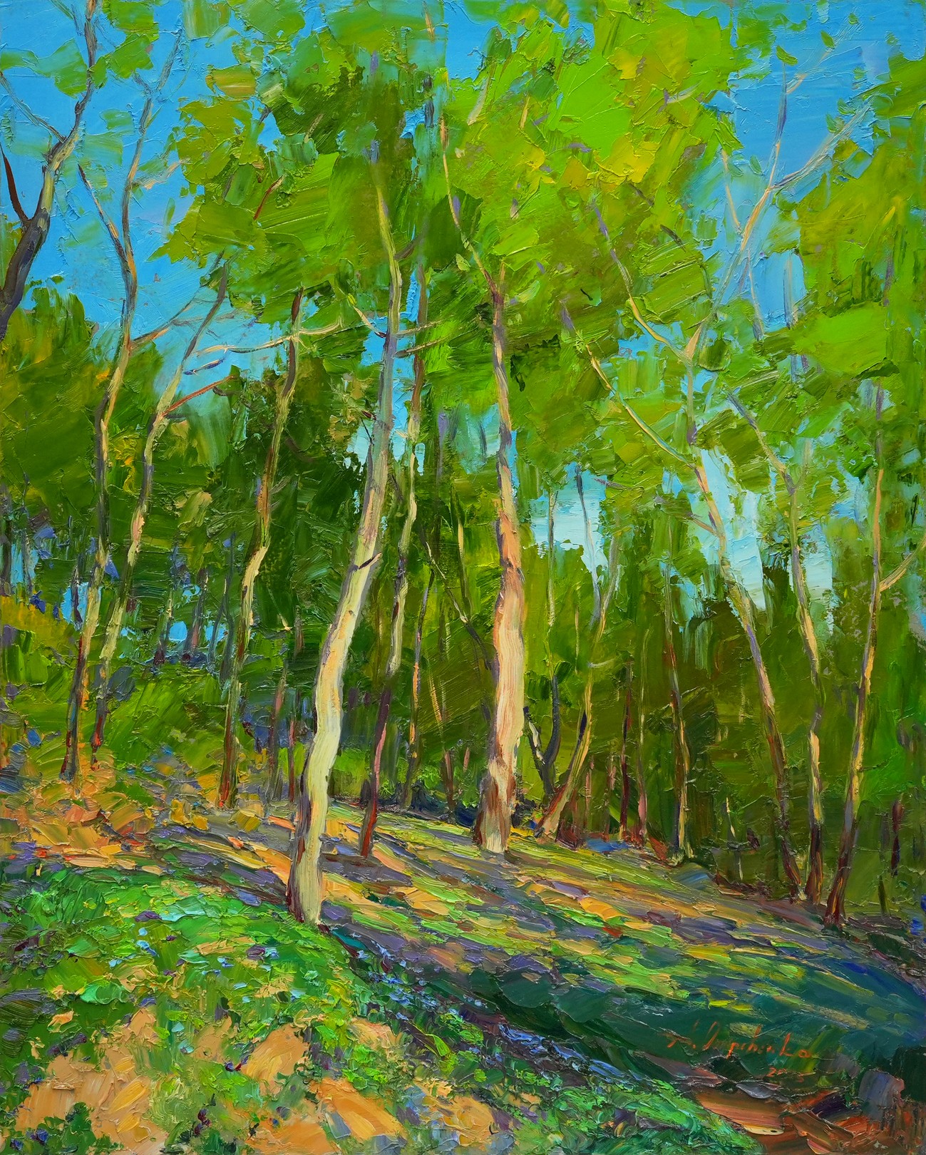 Alisa Onipchenko-Cherniakovska, Spring forest Alisa Onipchenko-Cherniakovska, Spring forest