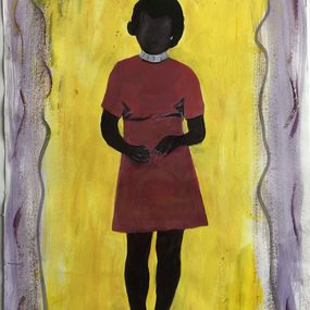 Gemälde, La fille qui voulait voir la mer N°3, Jacob Diboum