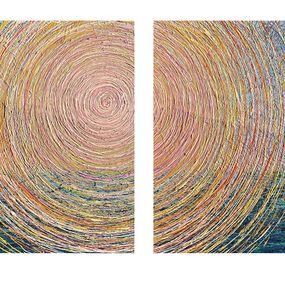 Painting, Path Through the Sky (ready to hang), Nadin Antoniuk