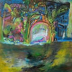 Painting, Théâtre en Plein Air, Muriel Deumie