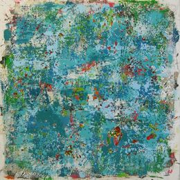 Painting, Stone reflets, Céline Weber