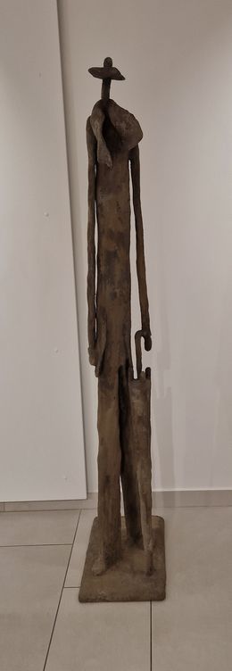 Sculpture, L'homme au parapluie, Claire Boris