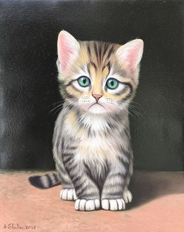 Gemälde, Innocence in Emerald Eyes, Shahen Aleksandryan