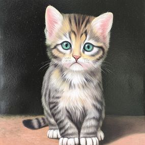 Gemälde, Innocence in Emerald Eyes, Shahen Aleksandryan