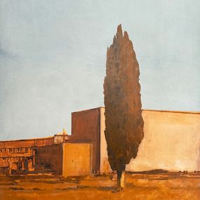 Gemälde, Cypress, Ivo Bistrichki